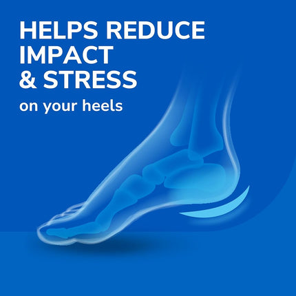 Dr. Scholl's Comfort Heel Cushions for Men, 1 Pair, Size 8-13