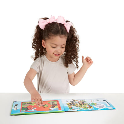 Melissa & Doug Take-Along Magnetic Jigsaw Puzzles Travel Toy � On The Farm (2 15-Piece Puzzles)