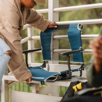GCI Outdoor Big Comfort Stadium Chair with Armrests