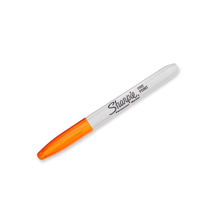 Sharpie Fine Point Permanent Markers, 2 Orange Markers (1765442)