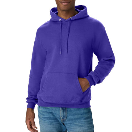 Hanes Men's EcoSmart Hoodie, Midweight Fleece, Pul