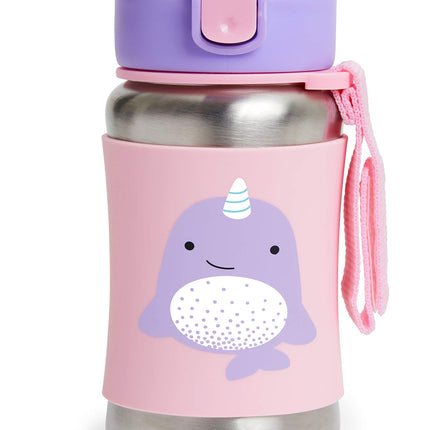 Skip Hop Toddler Sippy Cup with Straw, Zoo Stainle