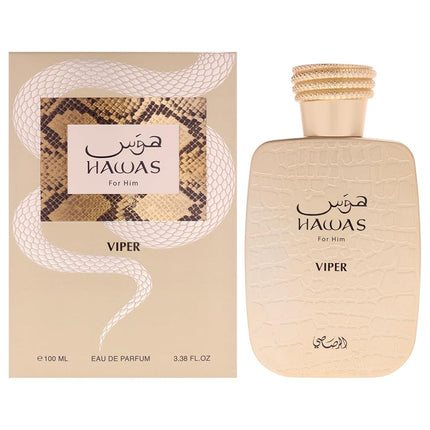 Hawas Collection - Viper by Rasasi for Men - 3.38 oz EDP Spray