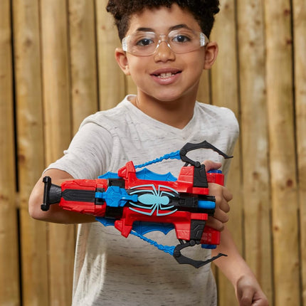 Spiderman Marvel NERF Strike 'N Splash Blaster, Blast Darts or Water, Super Hero Toys, Marvel Toys for Kids Ages 5 and Up