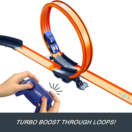Hot Wheels RC Speed Challenge Track Set & Remote-Control Toy Car