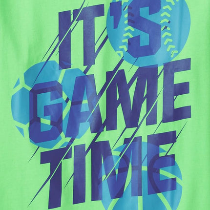 The Children's Place Boys' Game Day Graphic Short Sleeve Tee, Game Time, XX-Large