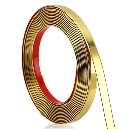 Soengsau Glossy Gold Finish Molding Trim, 393.6"L 