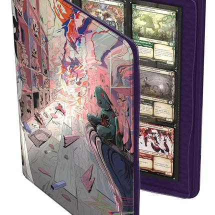 Ultimate Guard Magic The Gathering Duskmourn Porcelain Gallery 360 Xenoskin Zipfolio Folder
