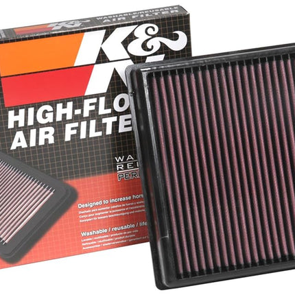 K&N Engine Air Filter: High Performance, Premium, Washable, Replacement Filter: Compatible with 2018-2019 VOLVO (XC40), 33-3127