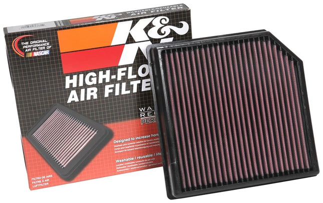 K&N Engine Air Filter: High Performance, Premium, Washable, Replacement Filter: Compatible with 2018-2019 VOLVO (XC40), 33-3127
