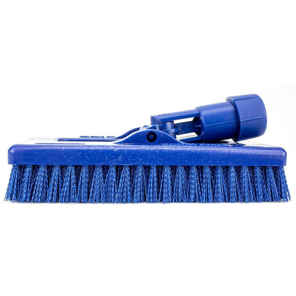 SPARTA Swivel Scrub Brush Floor Brush for Commercial Cleaning, Polyester, 8 Inches, Blue