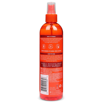 Cantu Comeback Curl Next Day Curl Revitalizer for Natural Hair with Pure Shea Butter, 12 fl oz (Pack of 3)