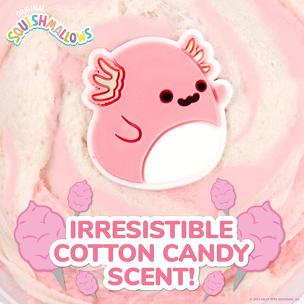 Original Squishmallows Archie The Axolotl Premium Cloud, 8 oz. Cotton Candy Scented with 3 Fun Add Ins, Great 6 Year Old Toys, Super Soft Sludge Toy