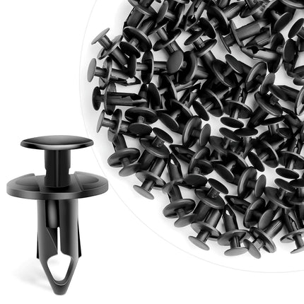 GOOACC 40PCS Nylon Bumper Fastener Rivet Clips 8mm