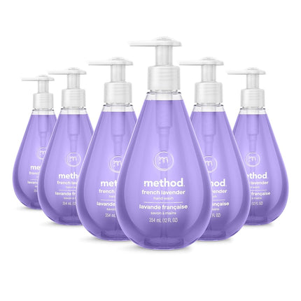 Method Gel Hand Soap, French Lavender, 12 Ounce (P