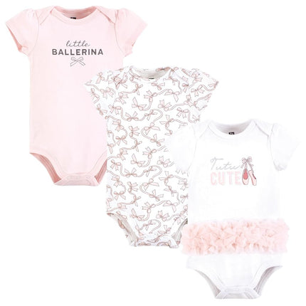 Pañaleros de algodón unisex para bebé Hudson Baby, Tutu Cute, 6-9 meses