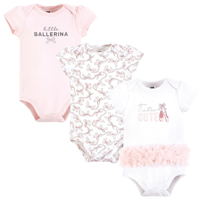 Hudson Baby Unisex Baby Cotton Bodysuits, Tutu Cut