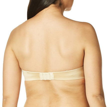 Maidenform Women's Smooth Luxe Strapless Extra Coverage Bra, Latte Lift, 34D