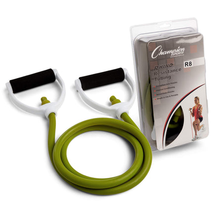 Champion Sports XT8 80 lbs Resistance Tubing Green