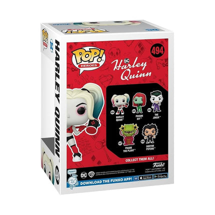 Funko Pop! Heroes: Harley Quinn AS Quinn Animated Series - Harley Quinn - Collectable Vinyl Figure - Gift Idea - Official Merchandise - Toys for Kids & Adults - TV Fans - Model Figure for Collectors