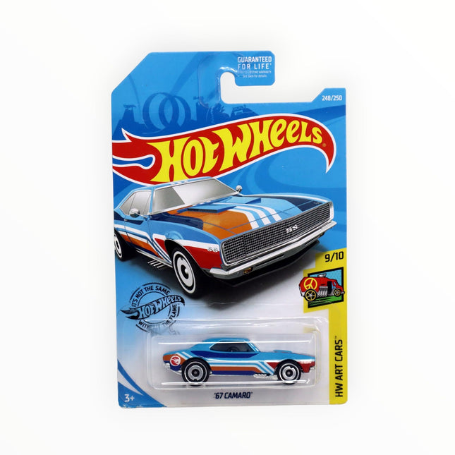 Hot Wheels 2019 Treasure Hunt Hw Art Cars 9/10 - '67 Camaro