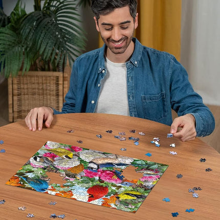 Ravensburger Garden Birds 500 Piece Jigsaw Puzzle for Adults and Kids Age 10 Years Up