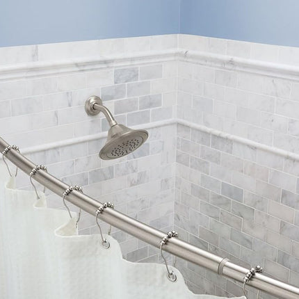 Moen SR2100BN Pack of 12 Shower Rings, Brushed Nickel