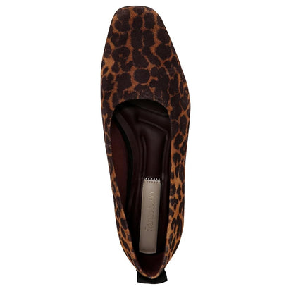 Franco Sarto Women's Vana Flat, Whiskey Brown Animal Print, 6