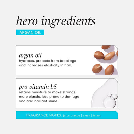 (ARGAN OIL, Shampoo + Conditioner) - HASK ARGAN OIL Shampoo and Conditioner Set Repairing for all hair types, colour safe, gluten free, sulphate free, paraben free - 1 Shampoo and 1 Conditioner