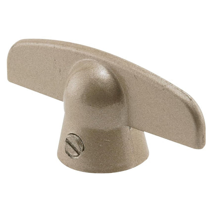 Prime-Line H 3813 Tee Handle Crank with 3/8-Inch Bore, Champagne,(Pack of 2)