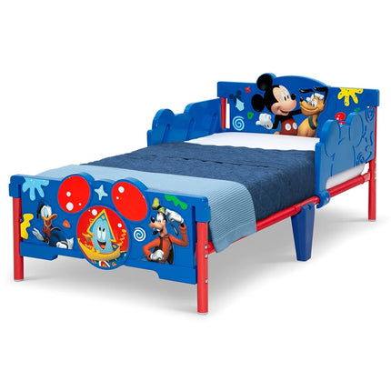 Delta Children - Mickey Mouse 3D Toddler Bed, Blue