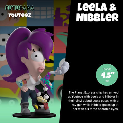 Youtooz Futurama Leela & Nibbler 4.5" Vinyl Figure