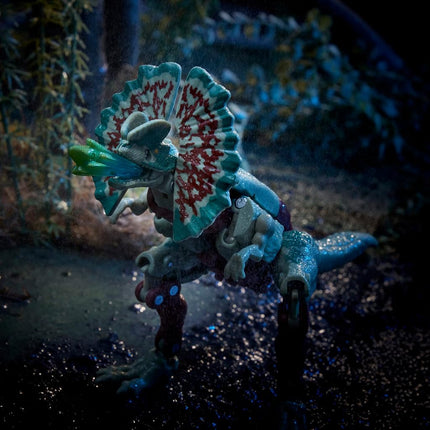 Transformers Collaborative Jurassic Park x Toys Dilophocon and Autobot JP12 Action Figures
