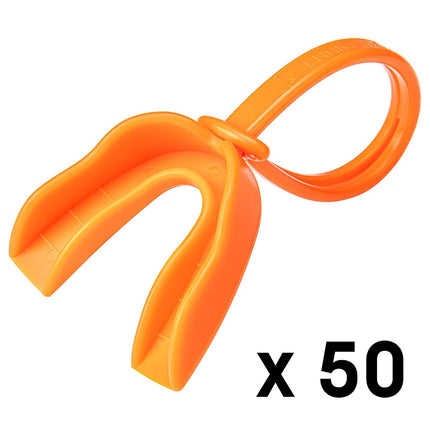 Champro Mouthguard with Strap, Youth, Orange