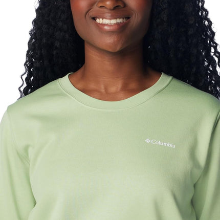 Columbia Women's Trek Graphic Crew, Sage Leaf, Large