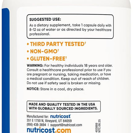 Nutricost 5-Htp 1 Bottle