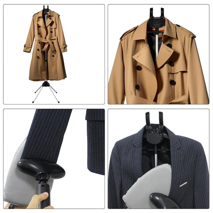 Handheld Garment Steamer Clothes Rack ,Foldable Garment Clothes Drying Rack,Handheld Hanging Ironing Machine Hanger Steam Ironing Machine Accessories Bracket,Handheld Garment Steamer Hanger