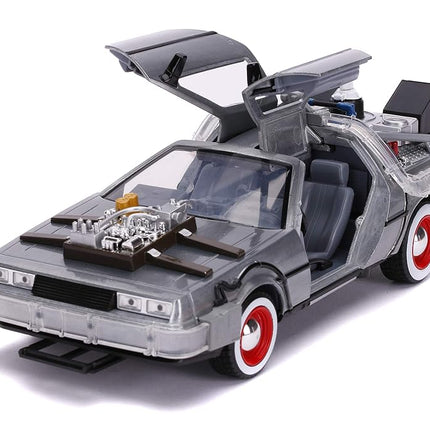Jada Back to The Future Part III 1:24 Time Machine Die-cast Car Toy