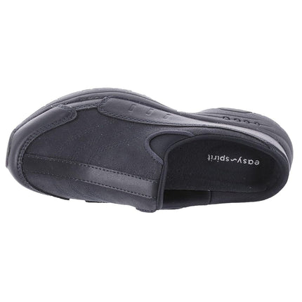 Easy Spirit Women's Traveltime Mule, Navy Leather, 9 Wide