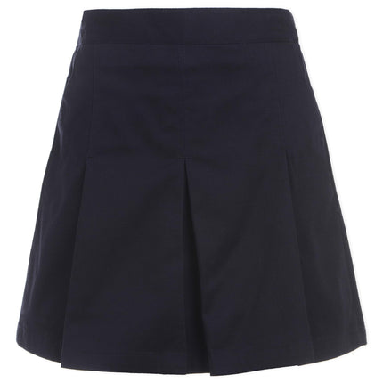Nautica Girls' School Uniform Pleated Pull-on Scoo