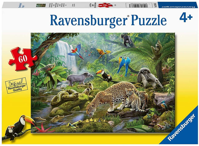 Ravensburger 60 Piece Jigsaw Puzzle with Rainfores