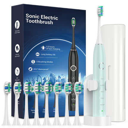 Rtauys S5 Sonic Electric Toothbrush for Adults wit