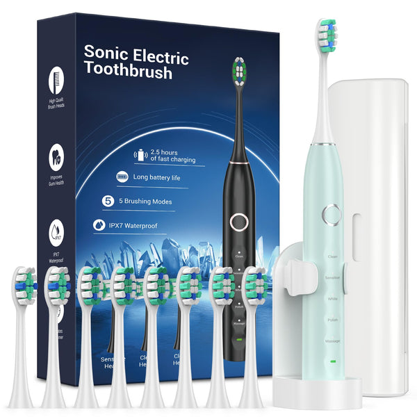 Rtauys S5 Sonic Electric Toothbrush for Adults wit