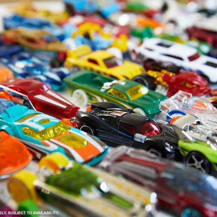 Hot Wheels 50-Car Pack of 1:64 Scale Vehicles Individually Packaged, Gift for Collectors & Kids Ages 3 Years Old & Up, CGN22