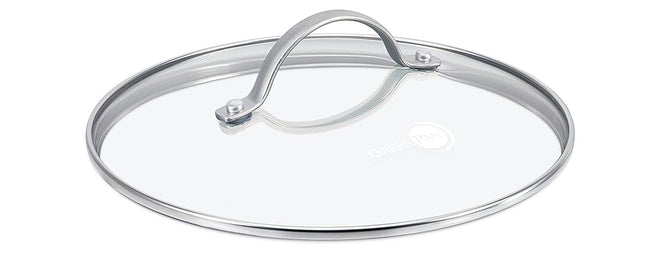 GreenPan Glass Lid with Stainless Steel Handle, 9.5"