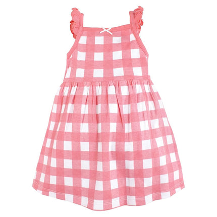 Vestidos de algodón para bebé de Hudson Baby, animales de granja, 18-24 meses