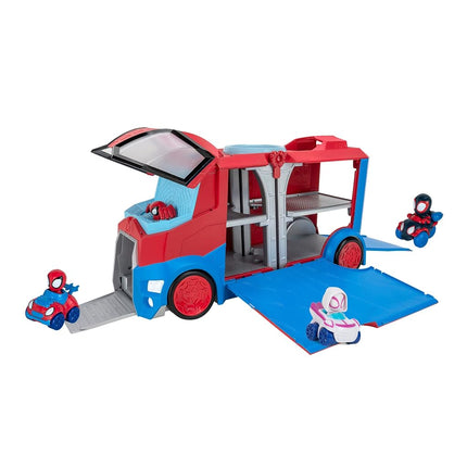Marvel's Spidey and his Amazing Friends SNF0052 Web Transporter Feature Vehicle, Multi
