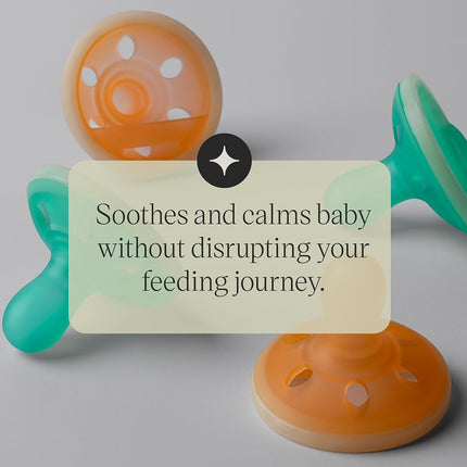 Tommee Tippee Breast-Like NightGlow Dummy 6-18m Silicone Pack of 4