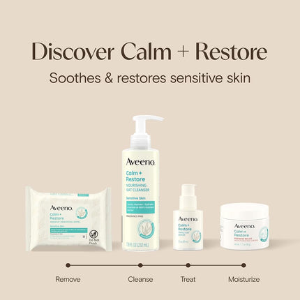 Aveeno Calm + Restore Redness Relief Moisturizing Cream, 1.7 oz