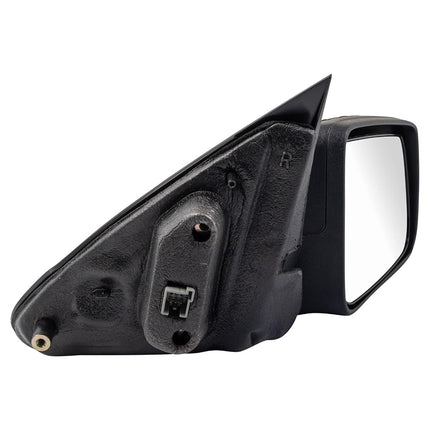 TRQ Driver & Passenger Side Mirror Set Power with Heat Compatible with 2008-2011 Ford Focus FO1320331 FO1321331